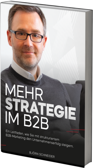 Das Buch Mehr Strategie im B2B von Björn Schneider Das Buch Mehr Strategie im B2B von Björn Schneider